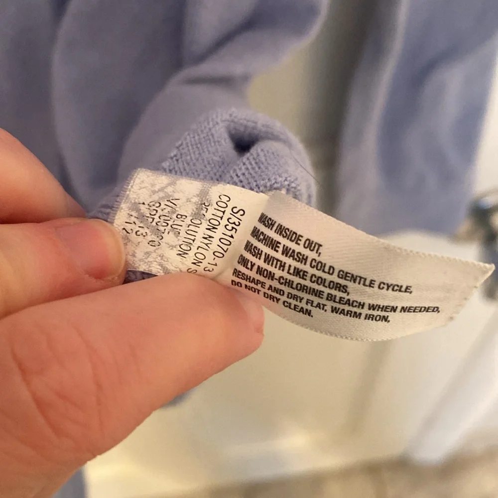 GAP periwinkle blue cardigan - Picture 4 of 5